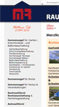Mobile Screenshot of mueller-raumtex.de